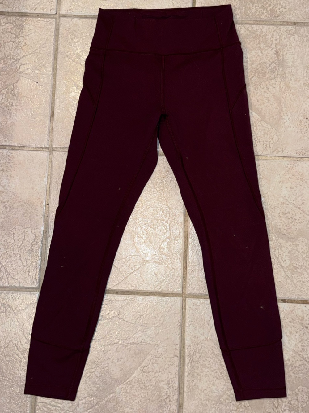 Lululemon Leggings in Deep Burgundy